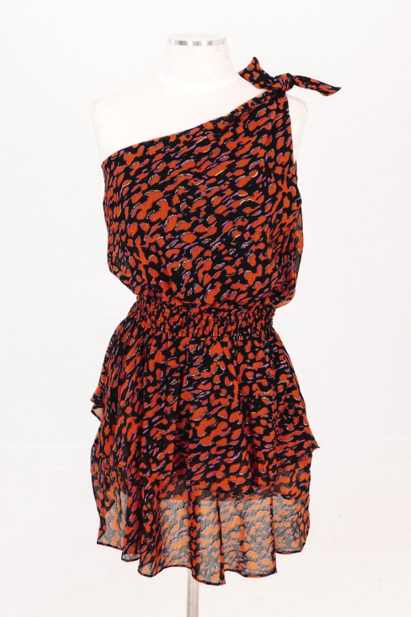 Prowlin  Around Dress - Rust Hot on Sale