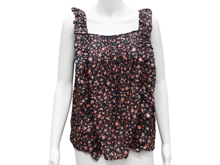 Cecile Floral-Print Top Hot on Sale