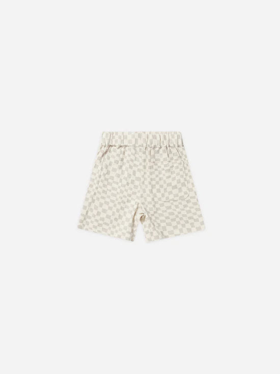 Bermuda Short - Dove Check Discount