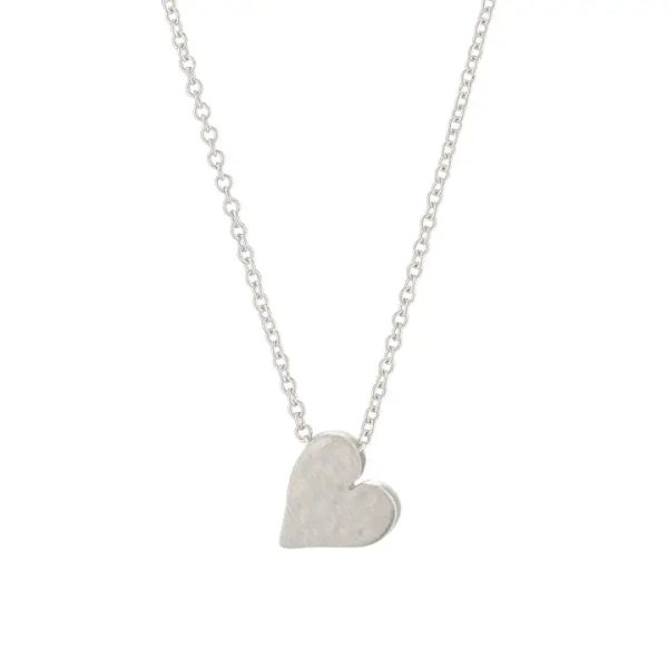 16  Tiny Mighty Heart Necklace Sale