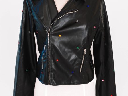 Rock This Way Leather Jacket - Black Sale