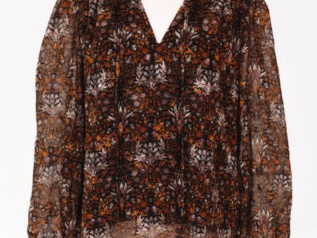 Autumn Leaves Top - Multi Online now