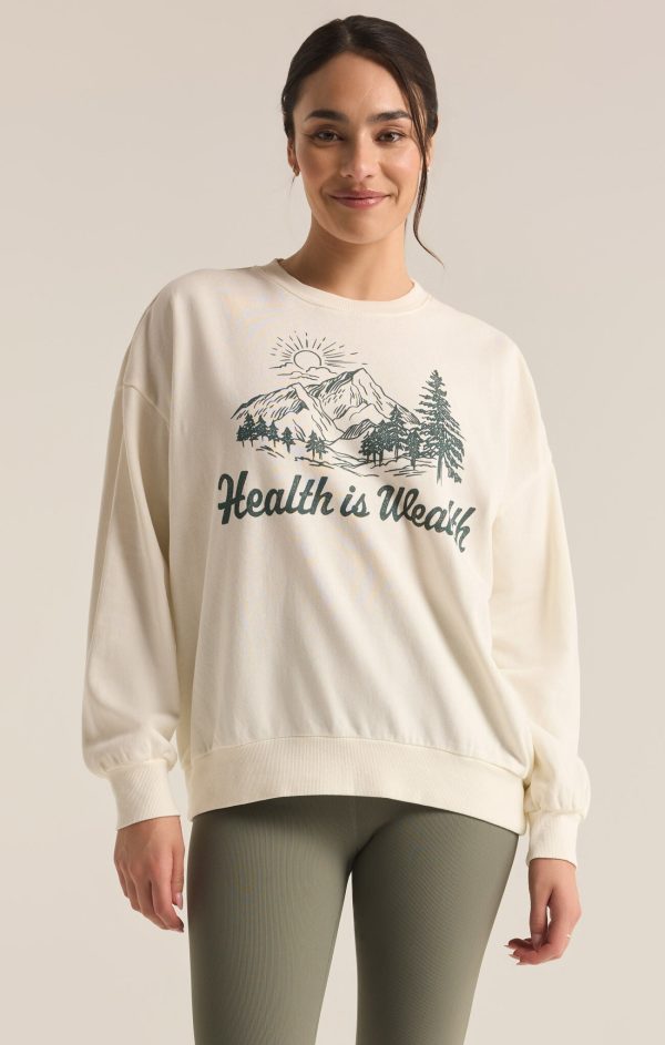 Z SUPPLY Health Sunday Sweatshirt Online