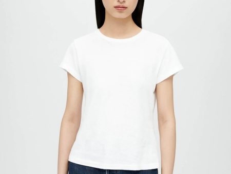 60s Slim Tee - Optic White Discount