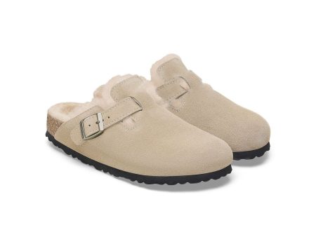 BIRKENSTOCK Boston Clog: Shearling Suede For Sale