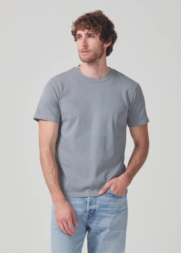 Everyday Short Sleeve Tee - Stone Online Sale