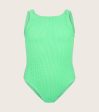 Baby Classic Swim One Piece - Lime Online Hot Sale