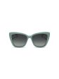 DIFF Eyewear Becky II Sunglasses: Steel Teal & Grey Gradient Hot on Sale