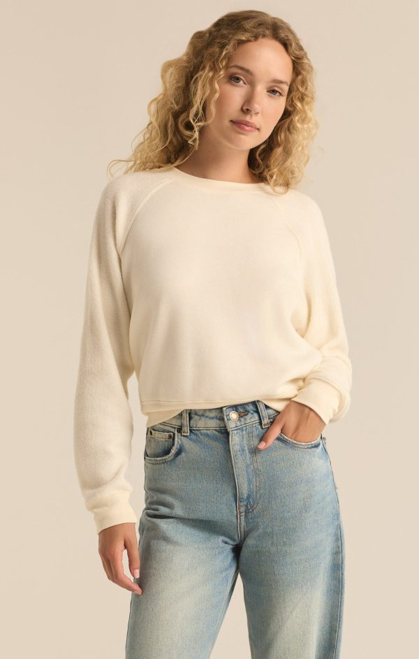 Z SUPPLY Saldana Reverse Fleece Top Online