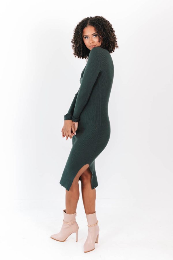 Nearest and Dearest Midi Dress - Pine Supply