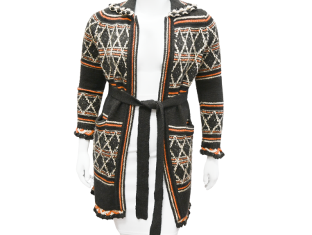 Belted Knit Wool-Blend Cardigan on Sale