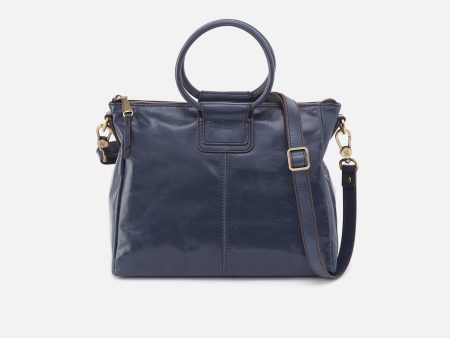 HOBO Sheila Medium Satchel: Polished Leather Supply