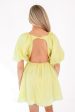 Open To It Dress - Lime For Cheap