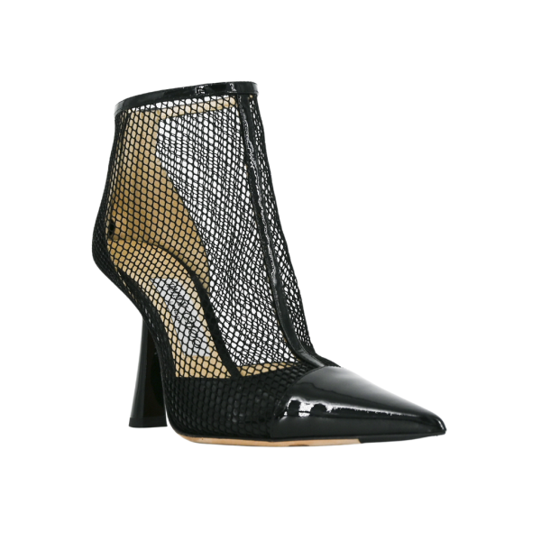 Mesh Cage Patent Heels For Cheap