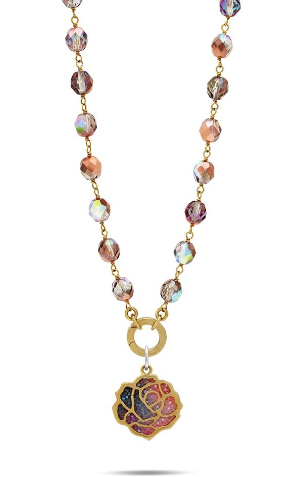 Astral Rose Necklace Online now