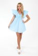 Paradise Perfection Dress - Sky Blue Fashion