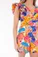 The Alana Ruffle Romper - Multi Online Sale