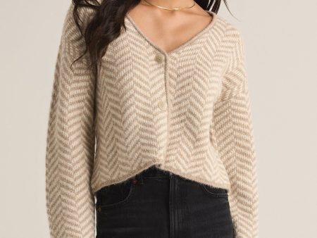 Z SUPPLY Naomi Herringbone Cardigan Supply