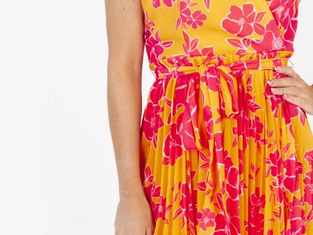 Tropicana Maxi Dress - Orange Online now