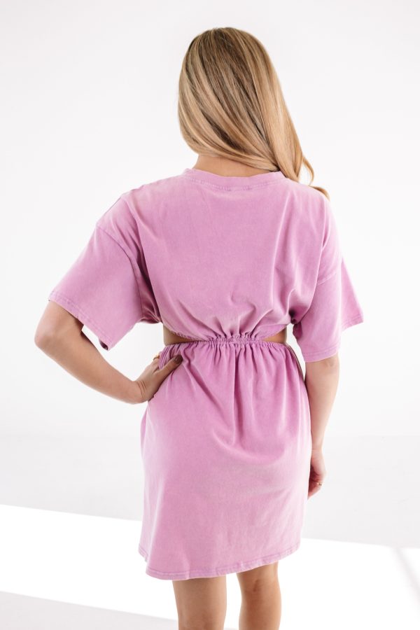 Stomping Grounds Dress - Fuchsia Hot on Sale